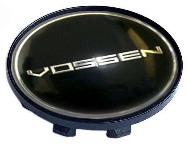 Колпачок на литые диски Vossen 58/50/11 хром/черный