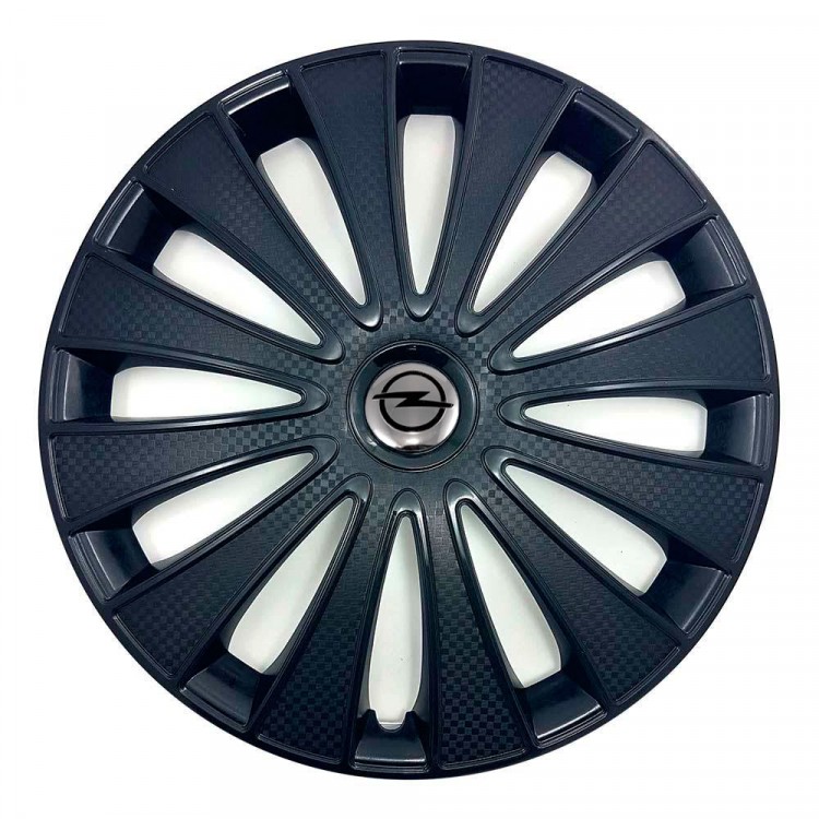 Колпак на колеса Opel GMK Carbon R15 1525030 черный  
