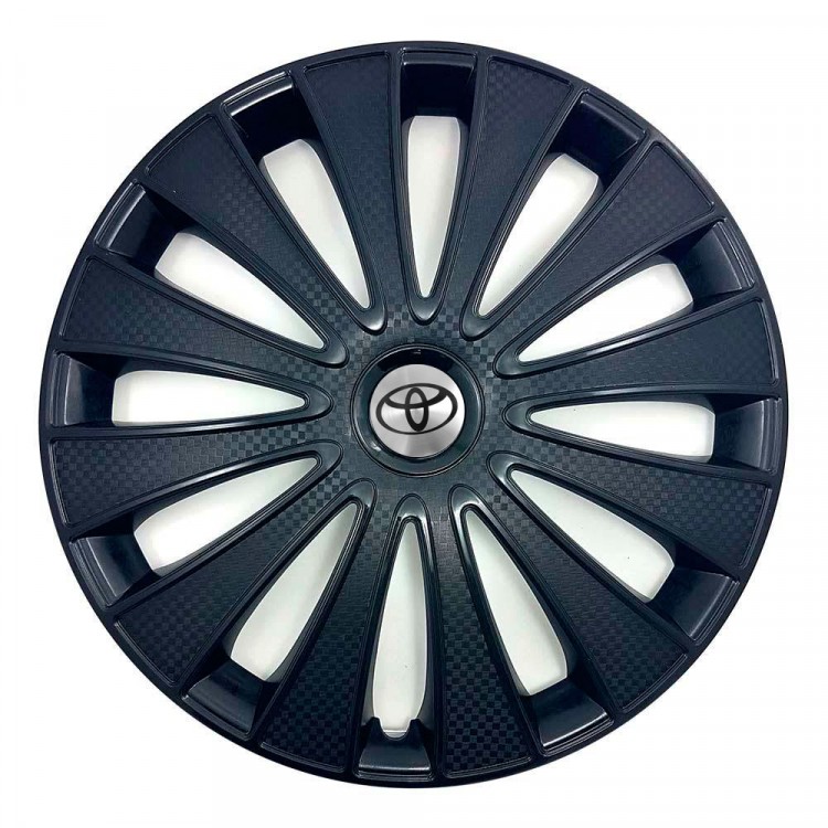 Колпак на колеса Toyota GMK Carbon R15 1536052 черный  