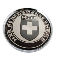 Изображение товара Колпачок на диски HRE 63/58/8 хром-черный 