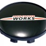 Колпачок на литые диски John Cooper Works 58/50/11 черный