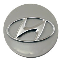 Изображение товара Колпачок для дисков Hyundai 60/57/10 milk/chrome  