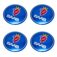 Изображение товара Наклейки на диски Saab 56 мм сфера