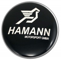 Изображение товара Колпачок на диски BMW Hamann 60/55/7 черный/хром