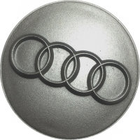 Изображение товара Колпачок на диски Audi, d54 60/54/9 серебристый