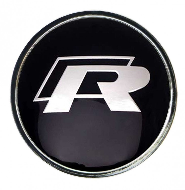 Колпачок ступицы Volkswagen R (63/59/7) черный