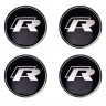 Колпачок ступицы Volkswagen R (63/59/7) черный