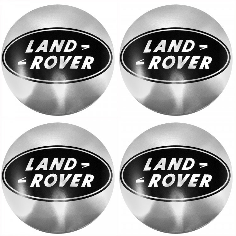 Наклейки на диски Land Rover 60 мм  steel сфера 