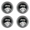 Колпачки на диски ВСМПО со стикером Jeep 4x4 74/70/9 хром 