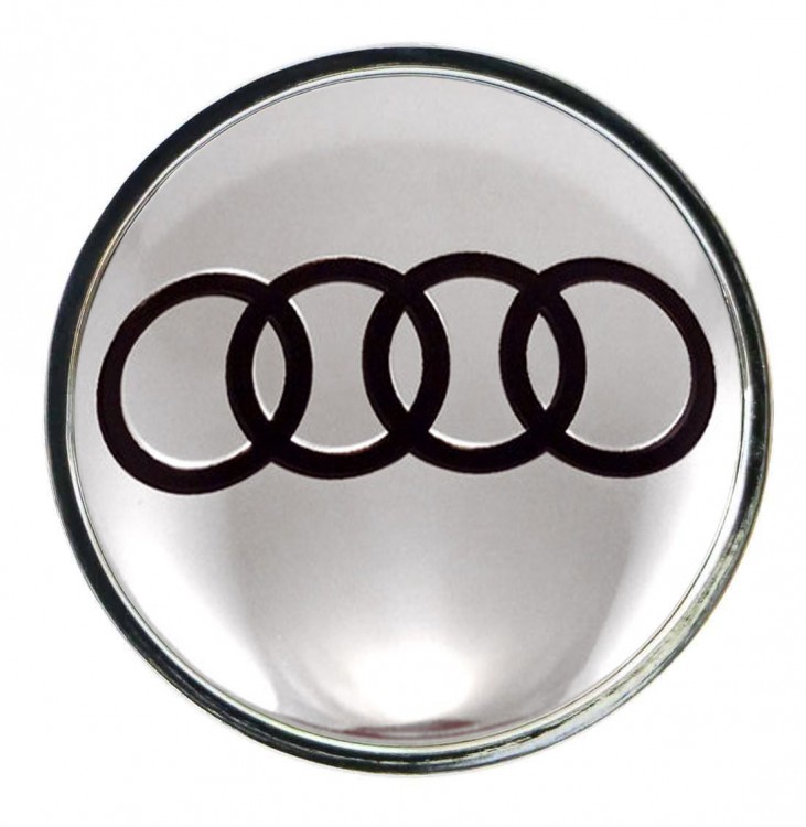 Колпачок ступичный Audi 60/56/9 хром