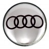Колпачок ступичный Audi 60/56/9 хром