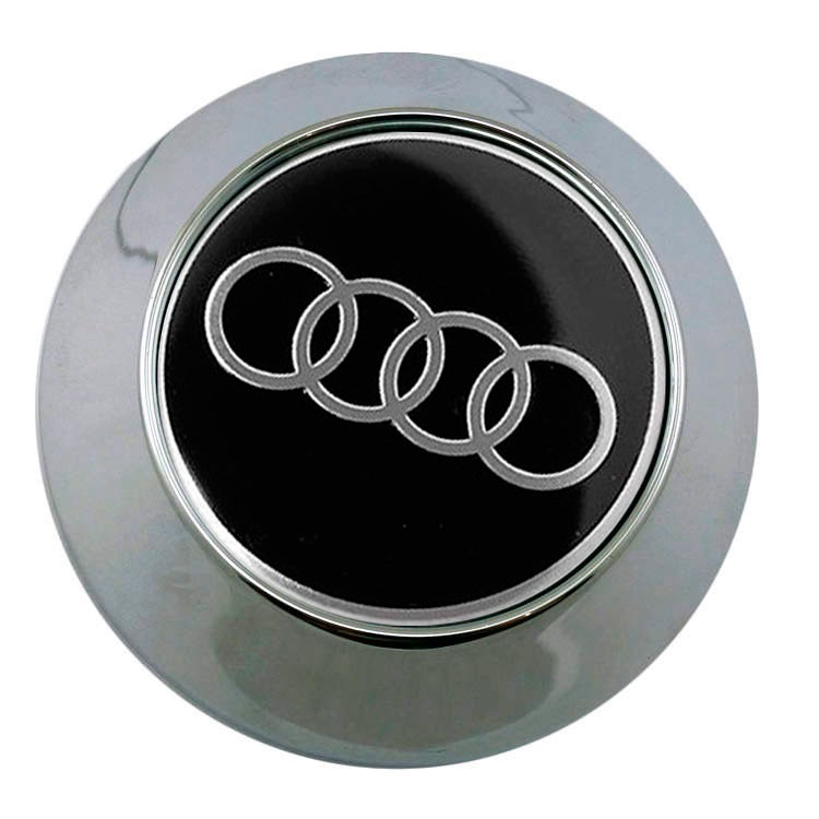 Колпачок на диски Audi 64/60/6 хромированный конус