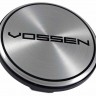 Колпачок ступицы VOSSEN 68/62.5/9 серебро с черным