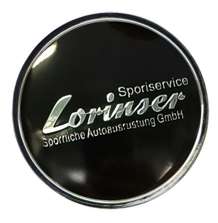 Колпачок ступицы Mercedes Benz Lorinser (63/59/7) черный 