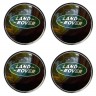 Колпачок ступицы Land Rover (63/59/7) хром и черный