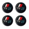 Колпачок на диски Toyota TRD 60/55/7 карбон/черный