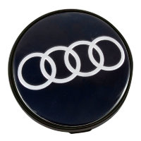 Изображение товара Колпачок на литые диски Audi 65/60/10 черный