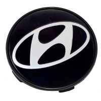 Изображение товара Колпачок на диски Hyundai 68/62.5/9 black 