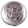 Колпачок ступицы Трансформер Decepticon 60/56/9 серебристый-хром 