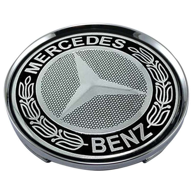 Колпачки на диски Mercedes Benz 65/60/12 хром