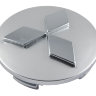 Колпачок на диски Mitsubishi 60/54/9 серебро-хром XW0610-8