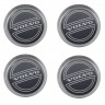 Колпачки на диски ВСМПО со стикером Volvo 74/70/9 черный 