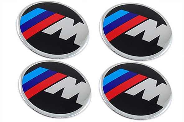 Наклейки на диски BMW M сфера 56 мм 