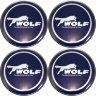 Набор заглушек литых дисков Wolf 60/56/9